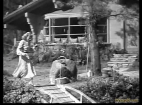 Vintage wetlook film scene